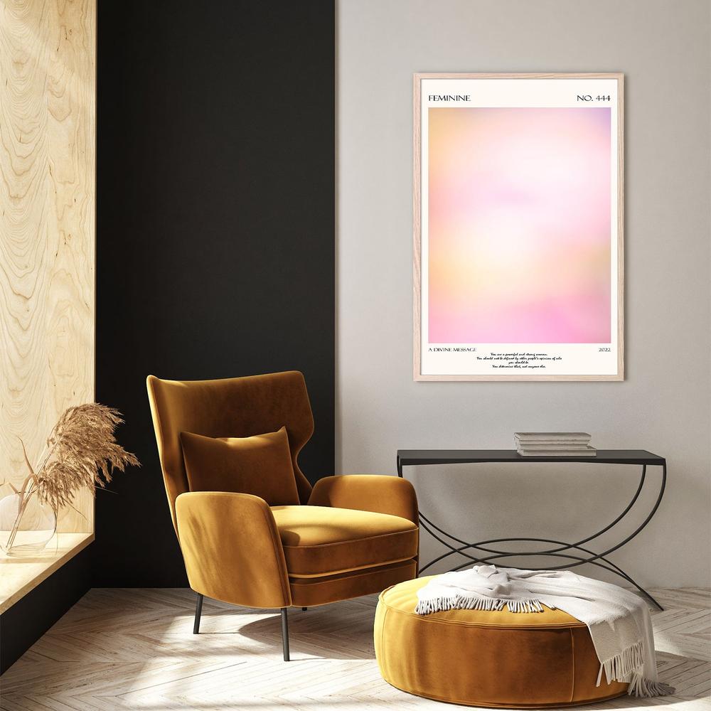 Feminine Divine Message-by-Rikke Londager Boisen-wall-art-print-canvas-poster-framed-Gioia