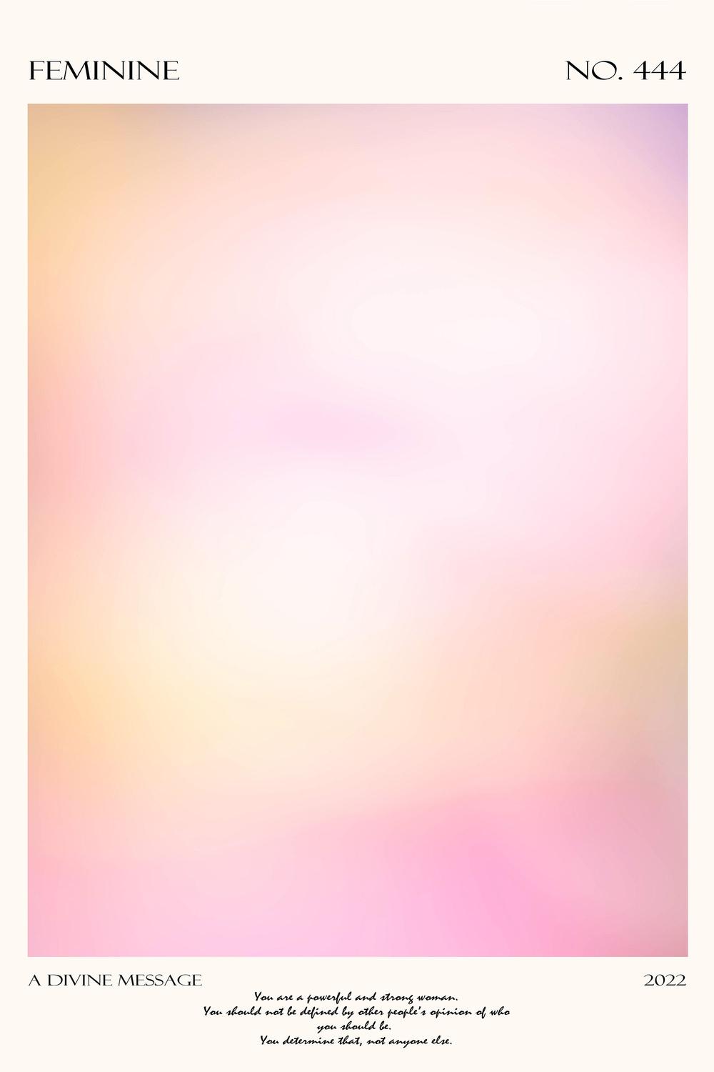 Feminine Divine Message-by-Rikke Londager Boisen-wall-art-print-canvas-poster-framed-Gioia