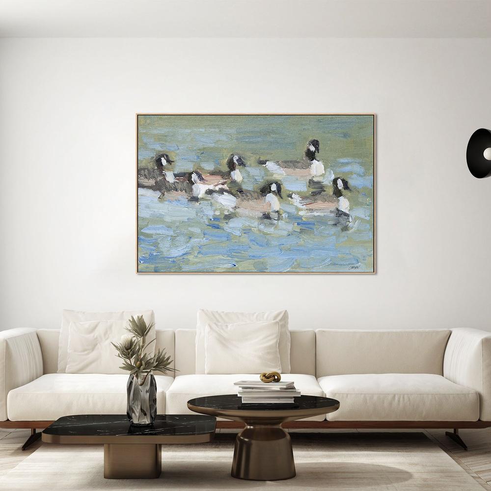 Flock Swimming-by-Carson Overstreet-wall-art-print-canvas-poster-framed-Gioia
