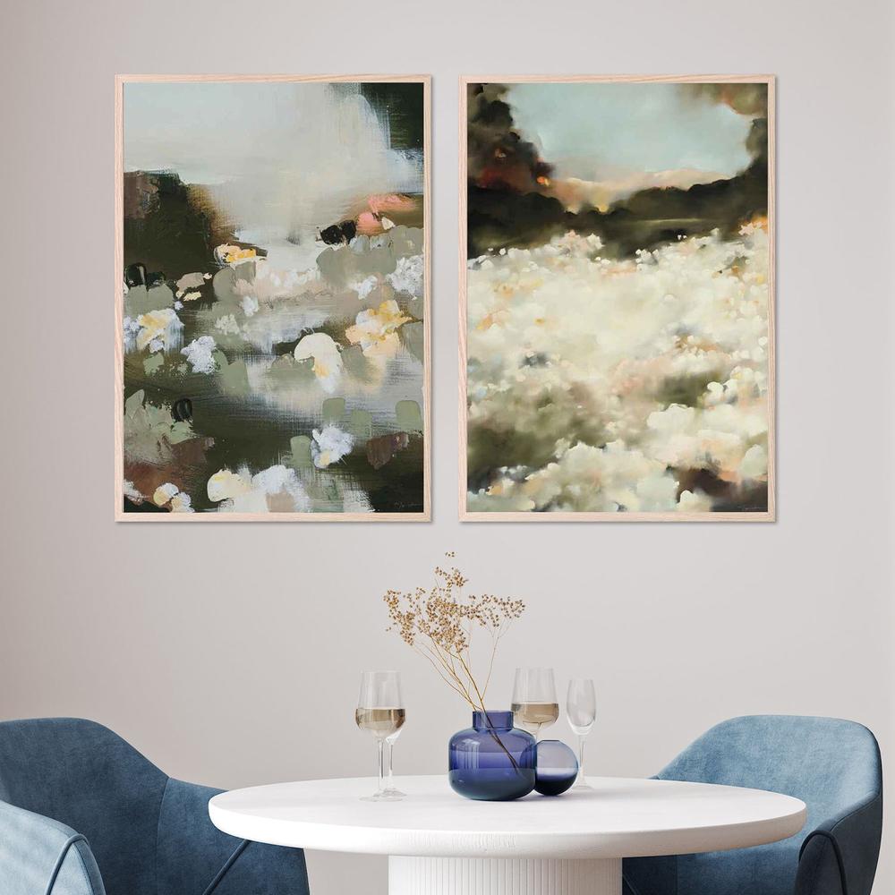 Flora & Ivory Dawn, Set Of 2-by-Maggie Sackmann-wall-art-print-canvas-poster-framed-Gioia