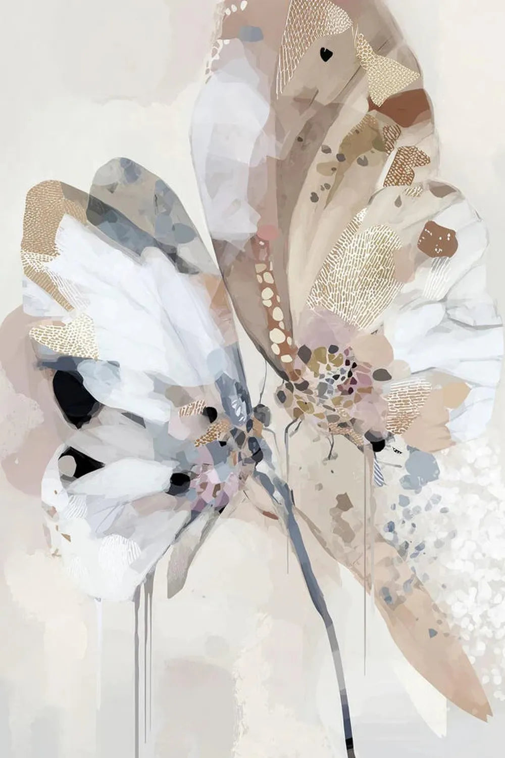 Floral Confetti , Trio, Set Of 3-by-Bella Eve-wall-art-print-canvas-poster-framed-Gioia