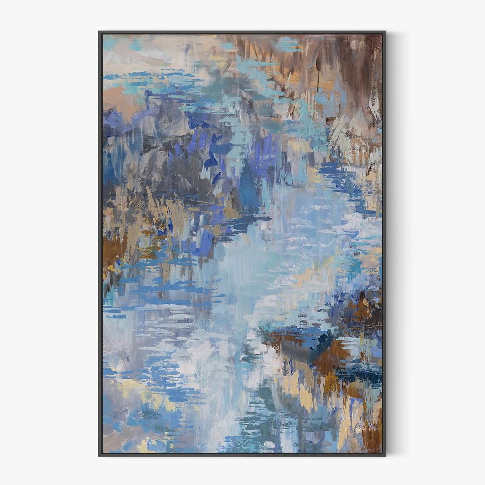 Flow, Style B-by-Jeanette Vertentes-wall-art-print-canvas-poster-framed-Gioia