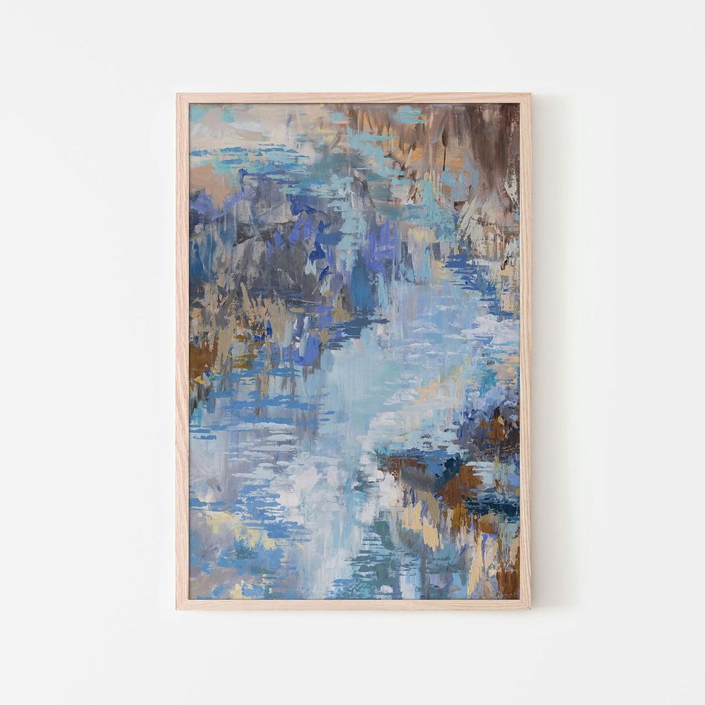 Flow, Style B-by-Jeanette Vertentes-wall-art-print-canvas-poster-framed-Gioia