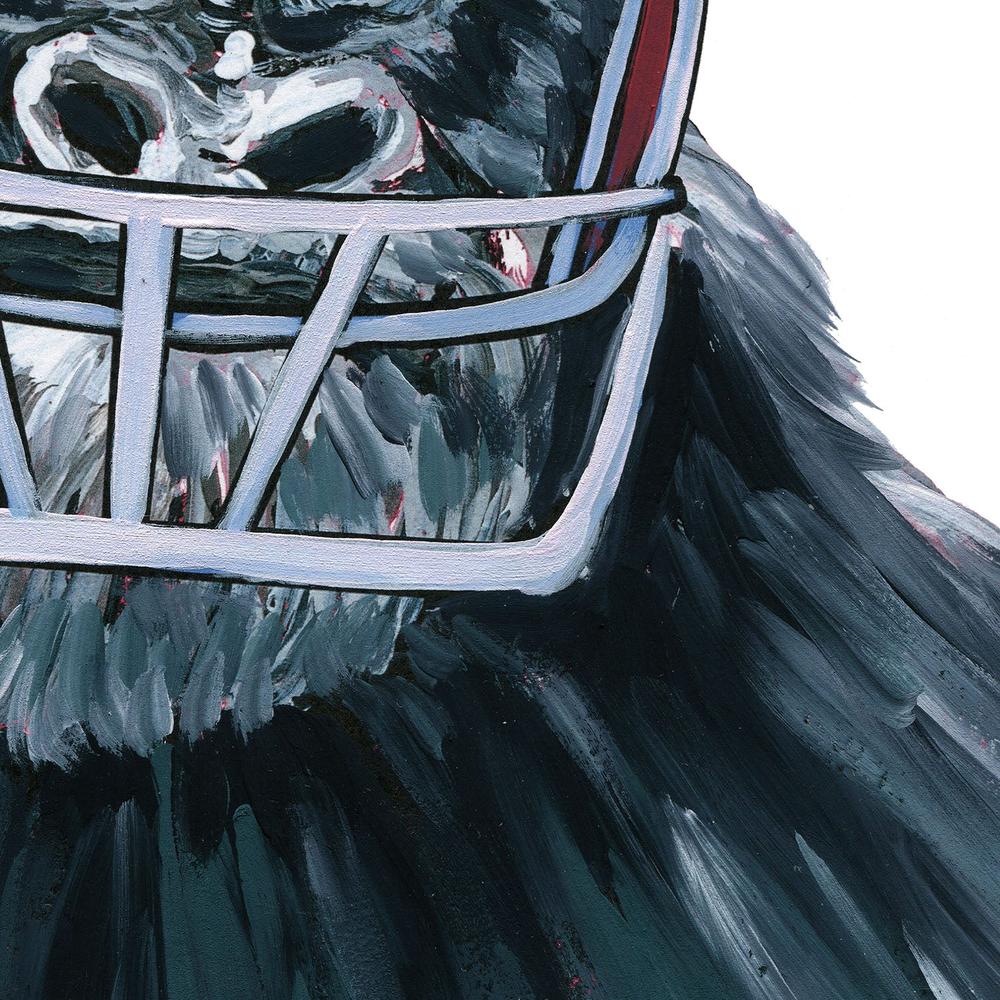Football Gorilla-by-Yvette St. Amant-wall-art-print-canvas-poster-framed-Gioia