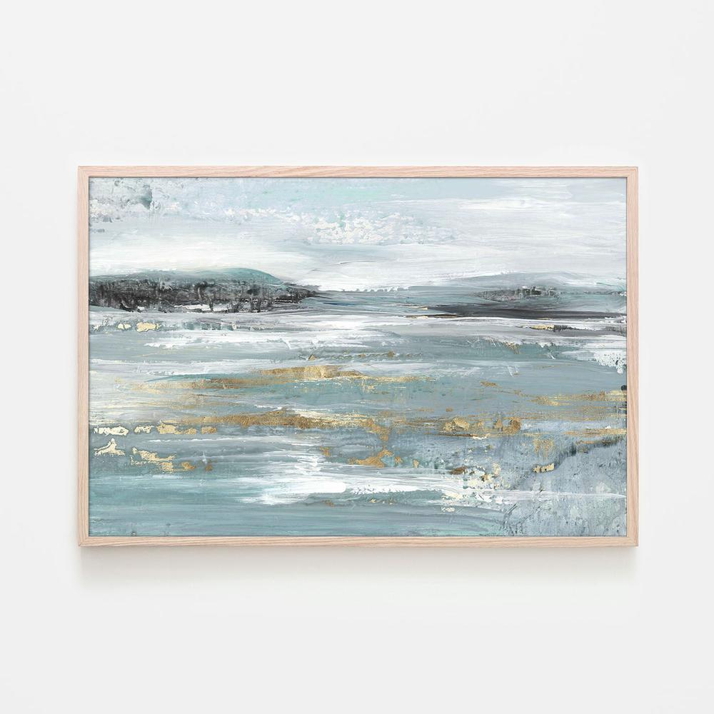 Gentle Blue-by-Lera-wall-art-print-canvas-poster-framed-Gioia