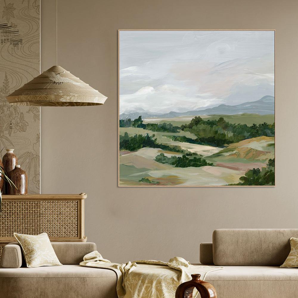 Gentle Hills Under Cloudy Skies-by-Lera-wall-art-print-canvas-poster-framed-Gioia