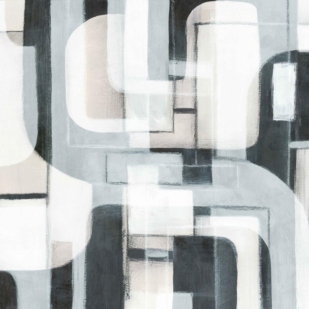 Geometric Balance in Monochrome Harmony, Style B-by-Emma Peal-wall-art-print-canvas-poster-framed-Gioia
