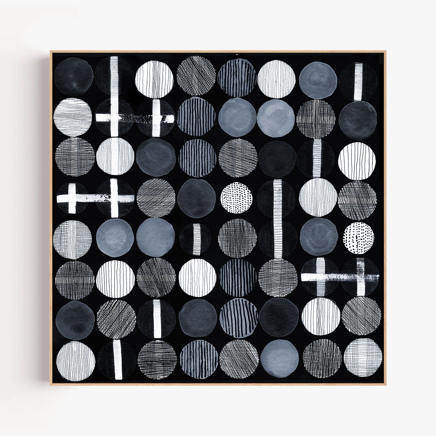 Geometry, Style B-by-Danushka Abeygoda-wall-art-print-canvas-poster-framed-Gioia