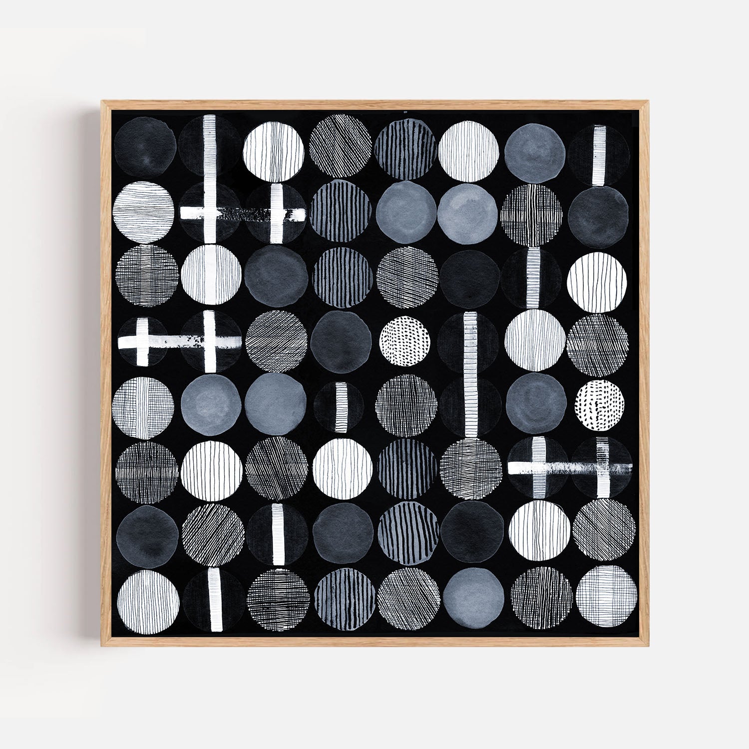 Geometry, Style B-by-Danushka Abeygoda-wall-art-print-canvas-poster-framed-Gioia