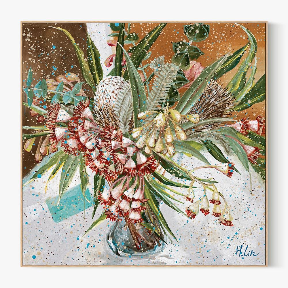 Glowing Radiance-by-Hsin Lin-wall-art-print-canvas-poster-framed-Gioia