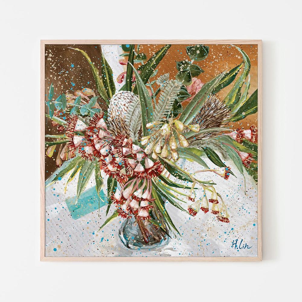 Glowing Radiance-by-Hsin Lin-wall-art-print-canvas-poster-framed-Gioia