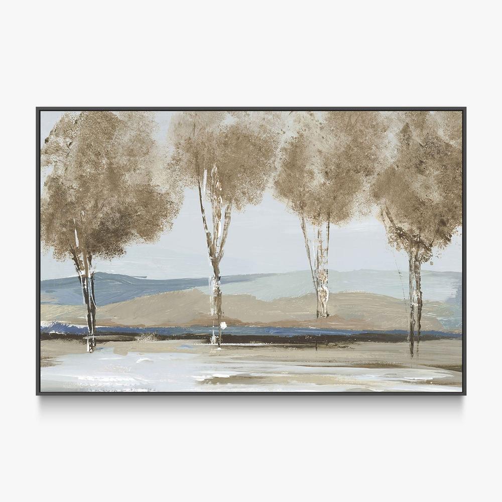 Golden Birch Tree Forest-by-Lera-wall-art-print-canvas-poster-framed-Gioia