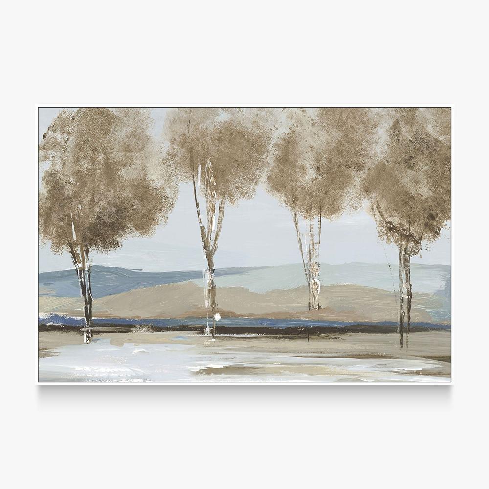 Golden Birch Tree Forest-by-Lera-wall-art-print-canvas-poster-framed-Gioia