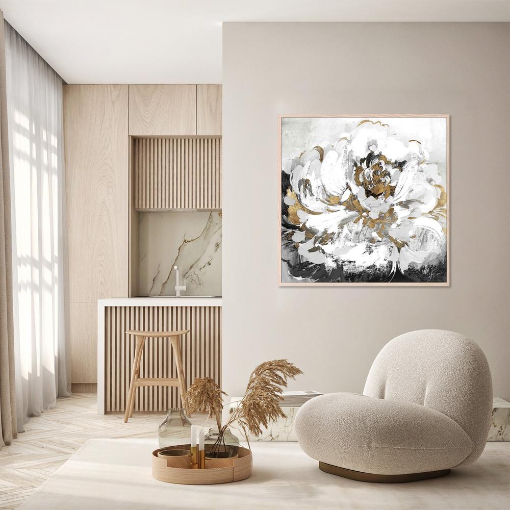 Golden Black Floral-by-Lera-wall-art-print-canvas-poster-framed-Gioia