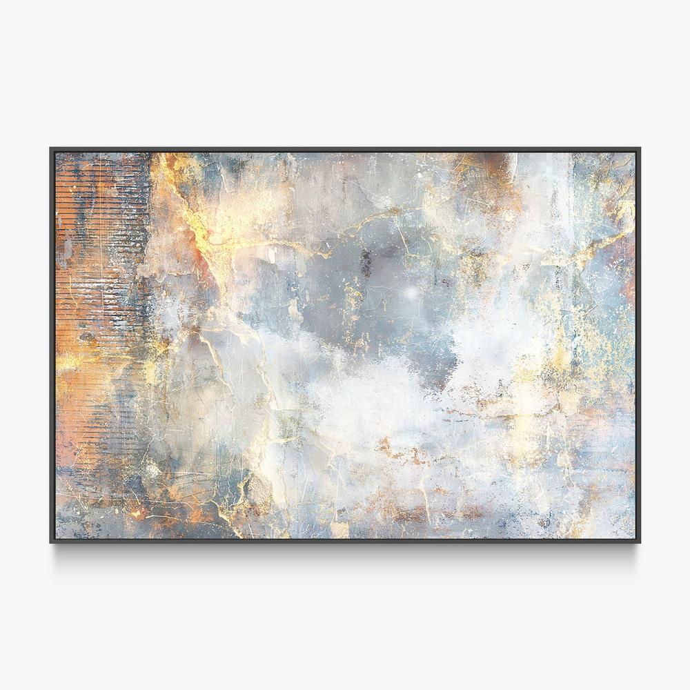 Golden Cracked Texture-by-Rafal Kulik-wall-art-print-canvas-poster-framed-Gioia
