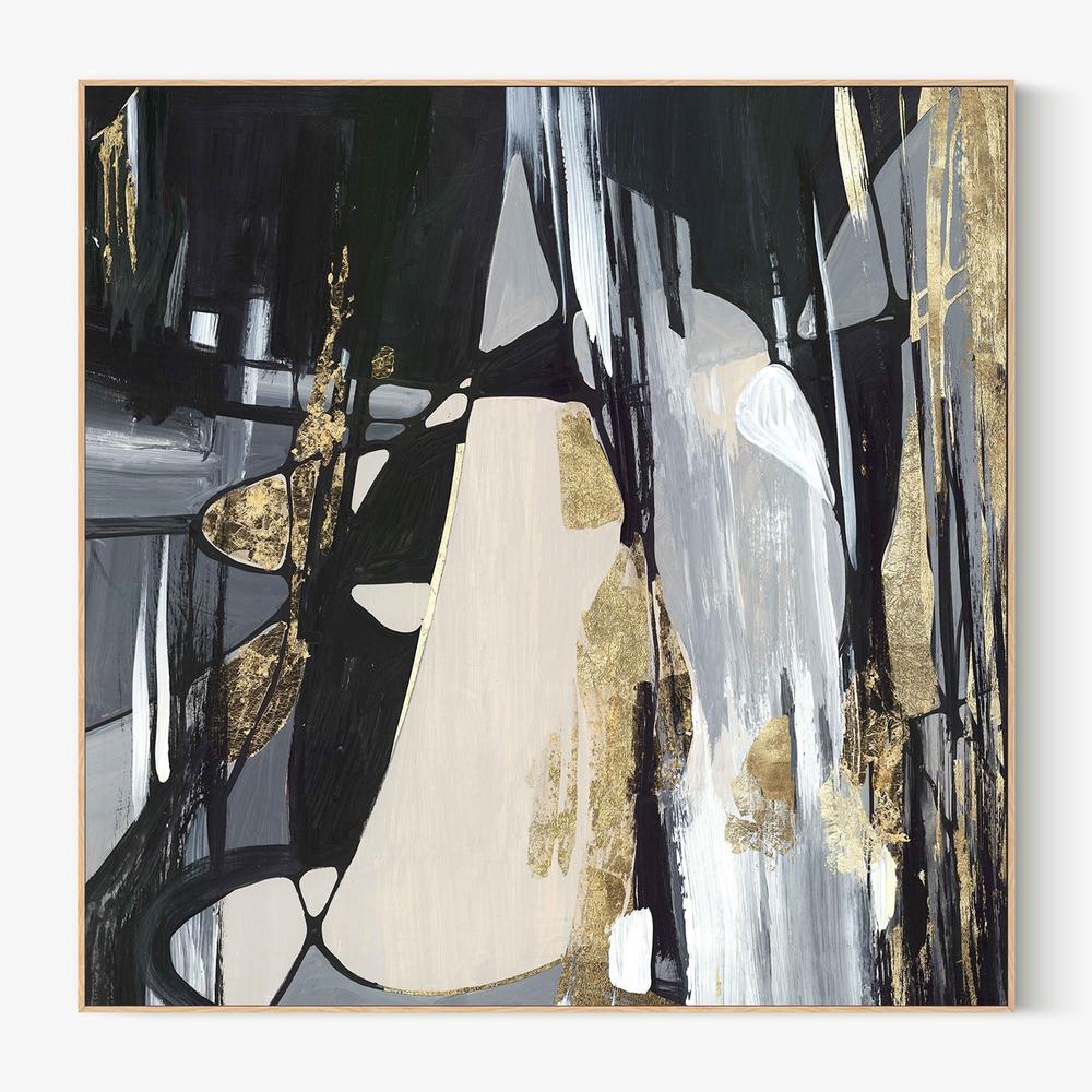 Golden Patches, Style B-by-Lera-wall-art-print-canvas-poster-framed-Gioia