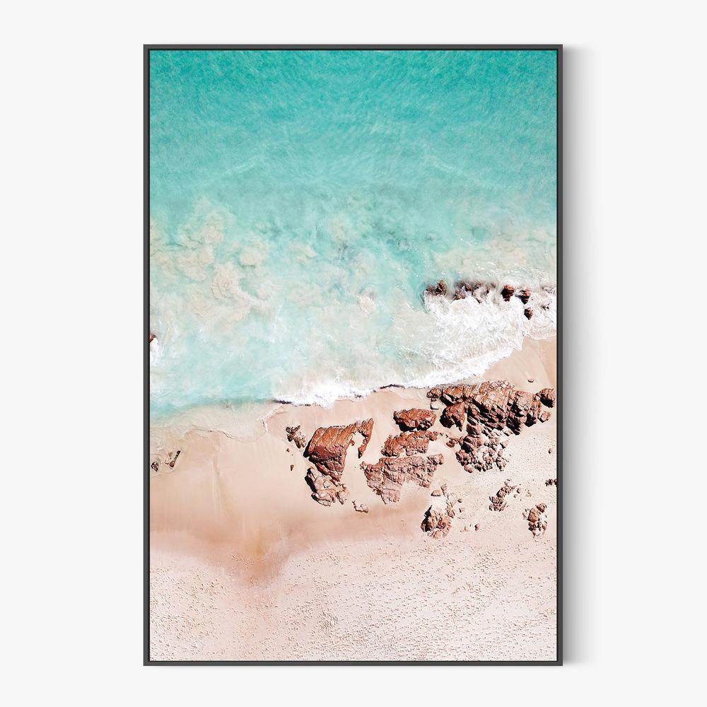 Golden Rose Beach-by-Gal Pittel-wall-art-print-canvas-poster-framed-Gioia