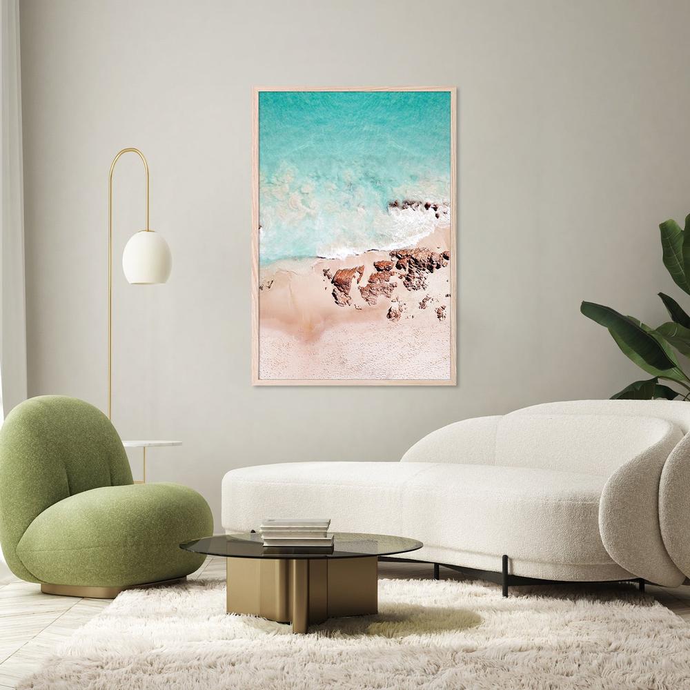 Golden Rose Beach-by-Gal Pittel-wall-art-print-canvas-poster-framed-Gioia