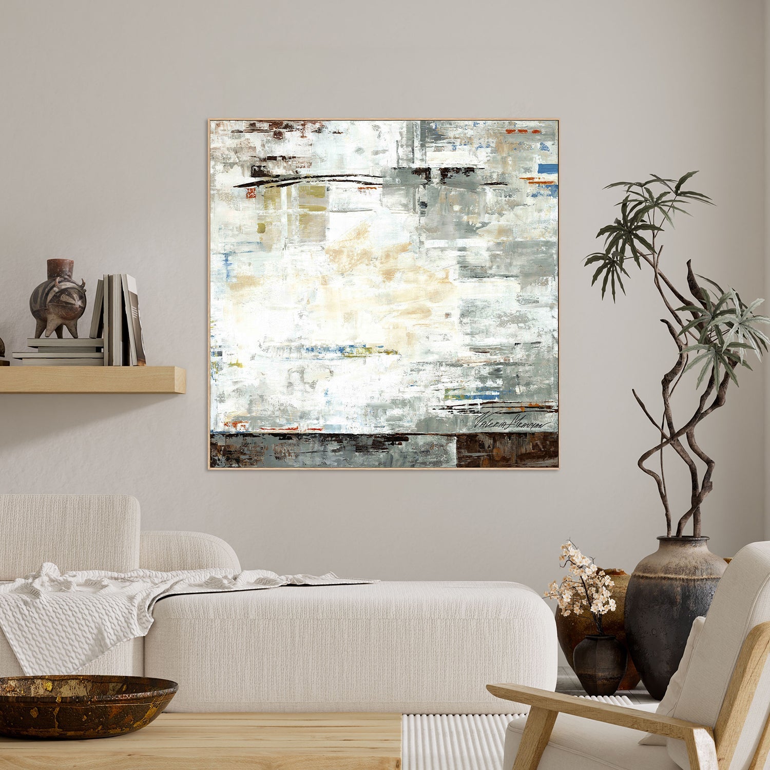 Grey Zone, Style A-by-Lera-wall-art-print-canvas-poster-framed-Gioia