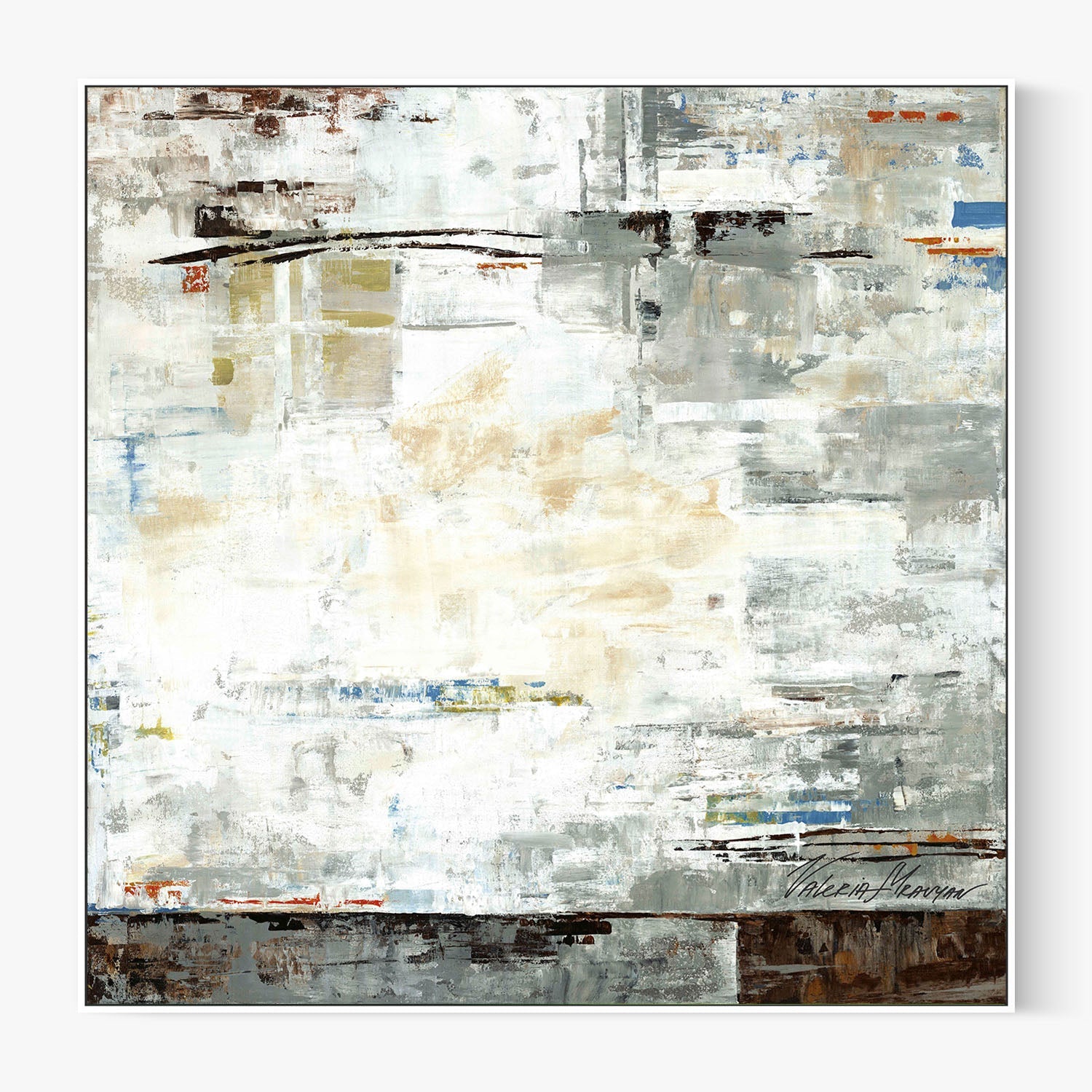 Grey Zone, Style A-by-Lera-wall-art-print-canvas-poster-framed-Gioia