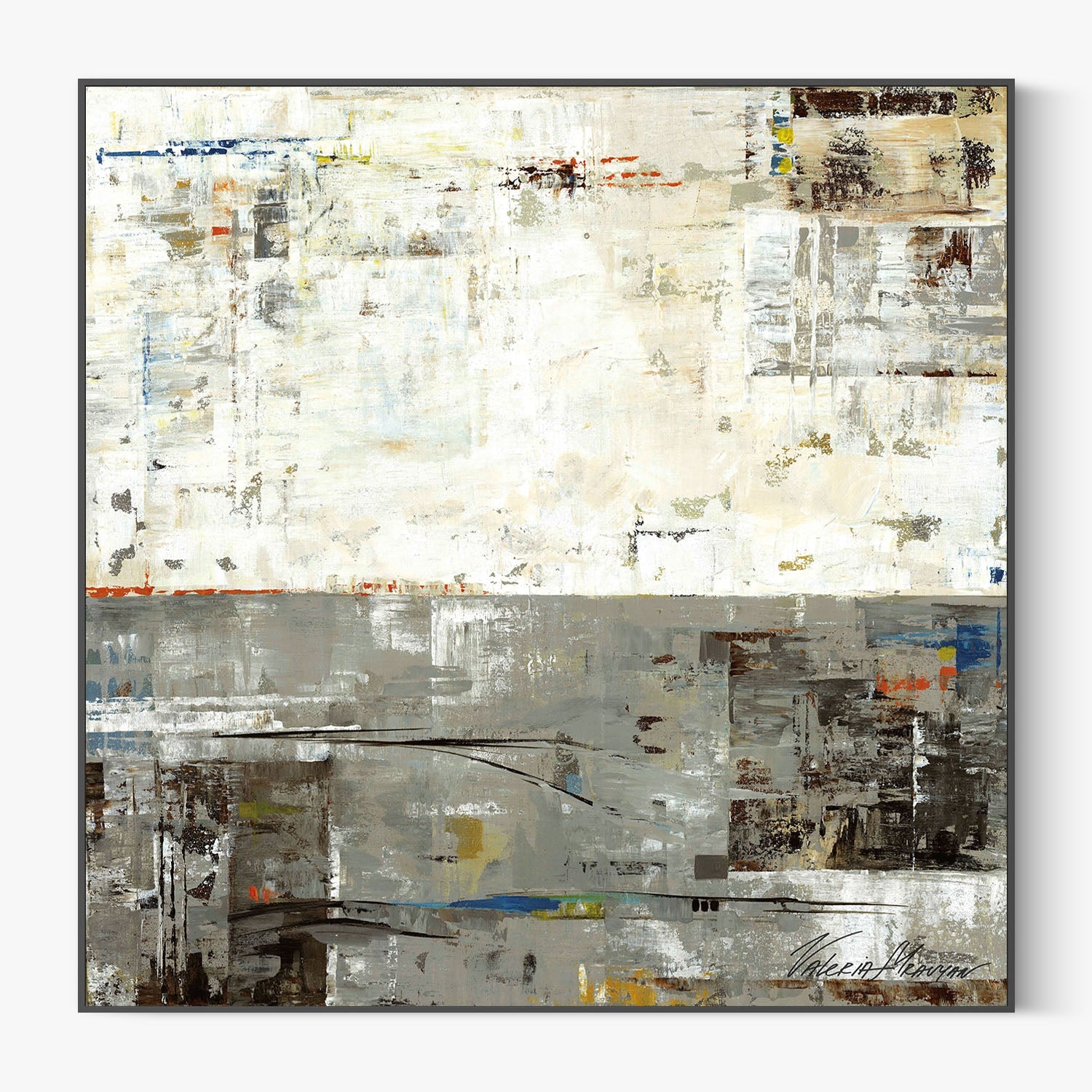Grey Zone, Style B-by-Lera-wall-art-print-canvas-poster-framed-Gioia