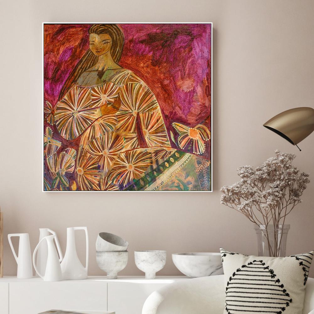 Hand on Heart-by-Amanda Skye-wall-art-print-canvas-poster-framed-Gioia