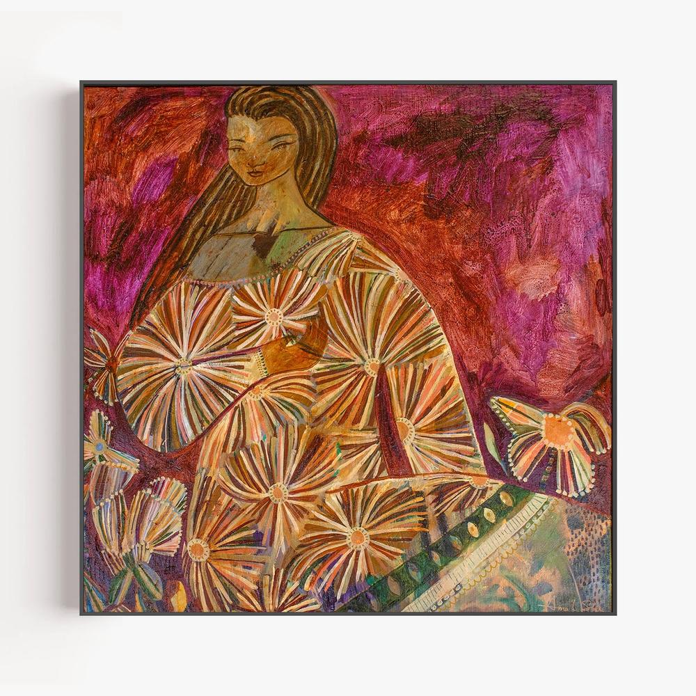 Hand on Heart-by-Amanda Skye-wall-art-print-canvas-poster-framed-Gioia