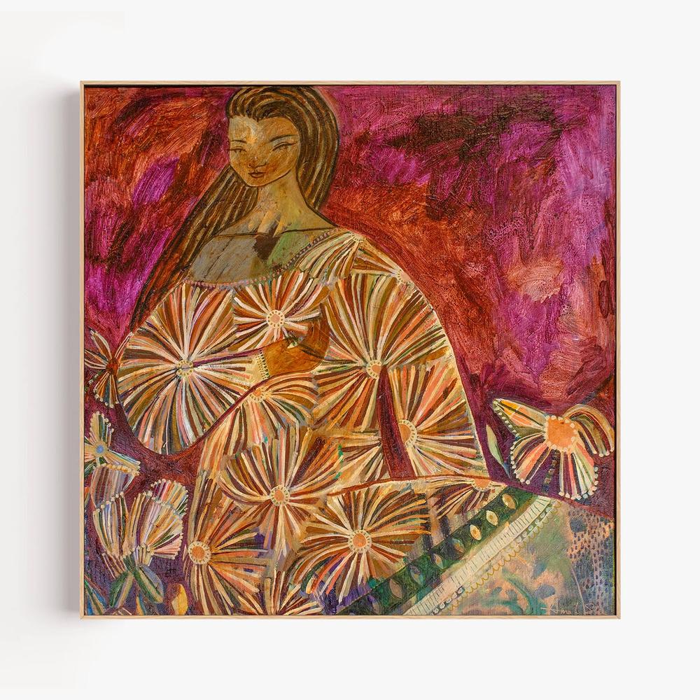 Hand on Heart-by-Amanda Skye-wall-art-print-canvas-poster-framed-Gioia