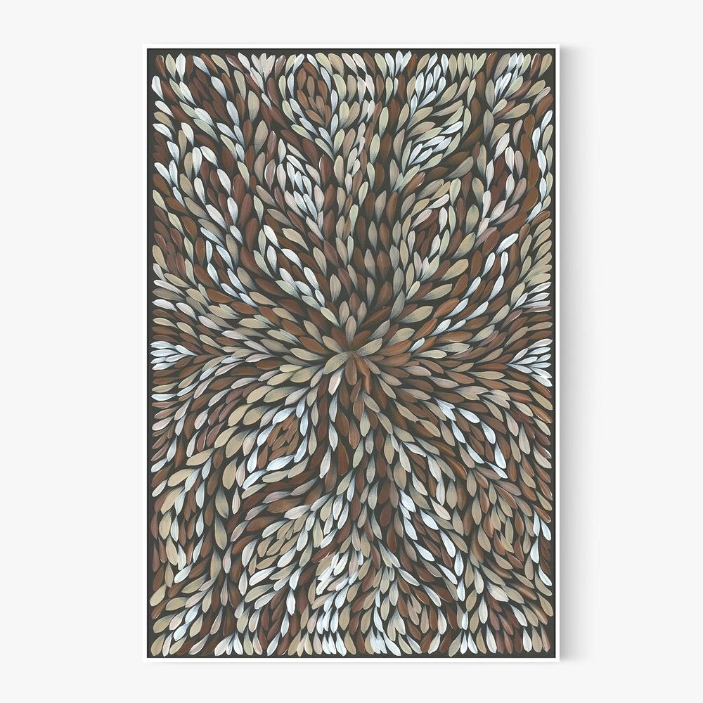 Healing Leaves Brown-by-Emma Rigney-wall-art-print-canvas-poster-framed-Gioia
