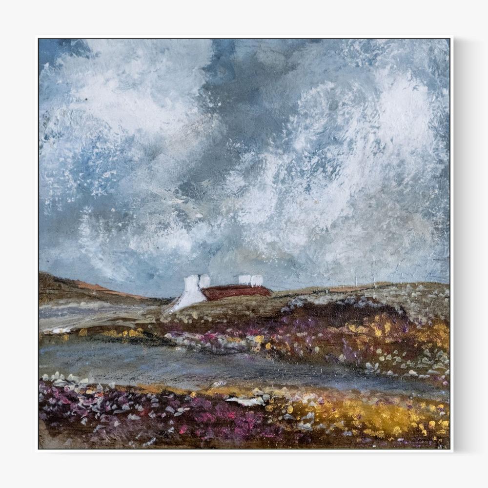Heather & bracken, Style B-by-Louise O'Hara-wall-art-print-canvas-poster-framed-Gioia