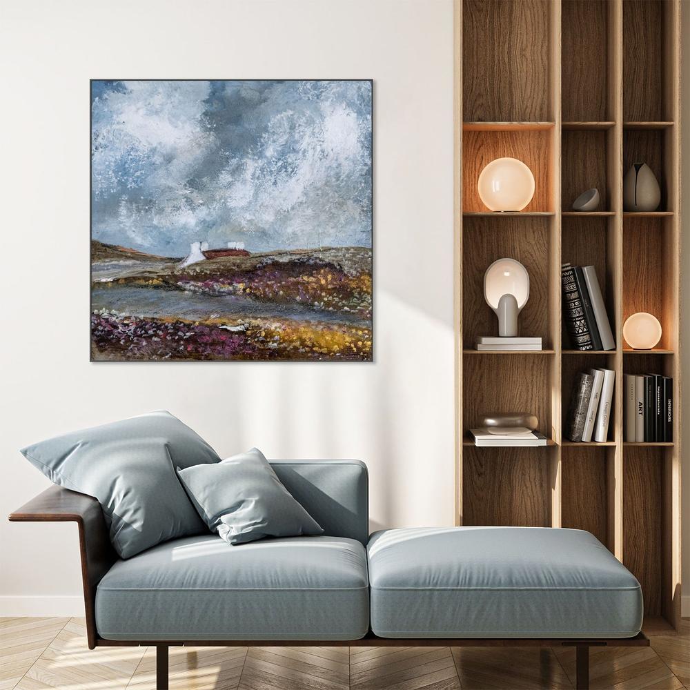 Heather & bracken, Style B-by-Louise O'Hara-wall-art-print-canvas-poster-framed-Gioia