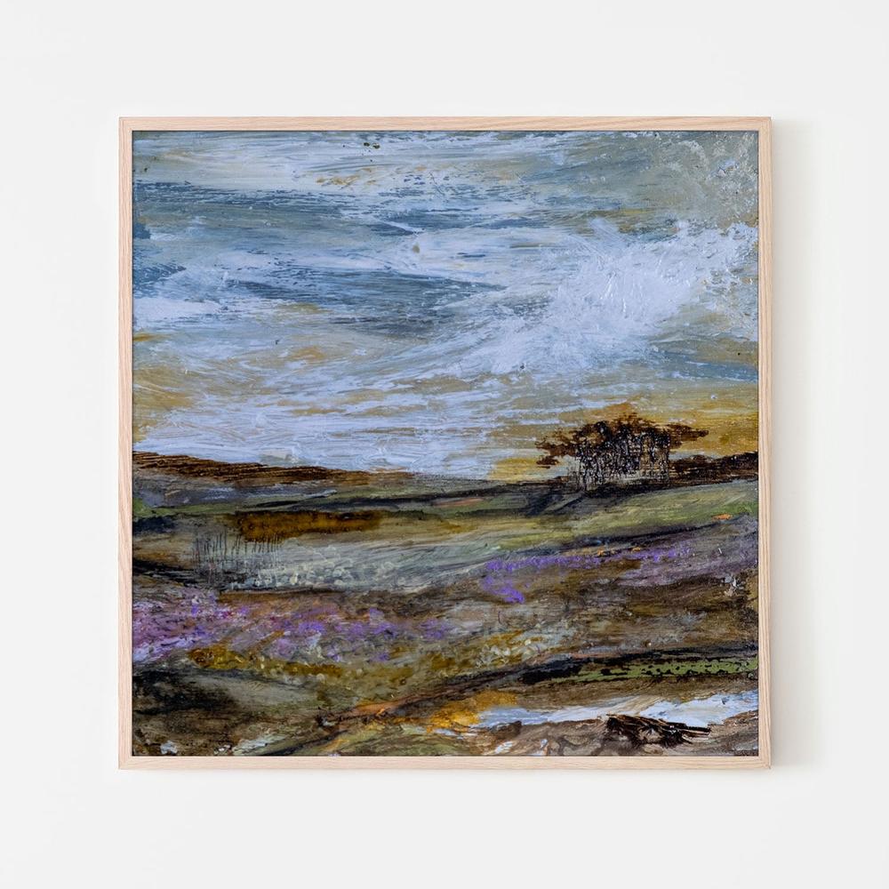 Heather Valley, Style B-by-Louise O'Hara-wall-art-print-canvas-poster-framed-Gioia