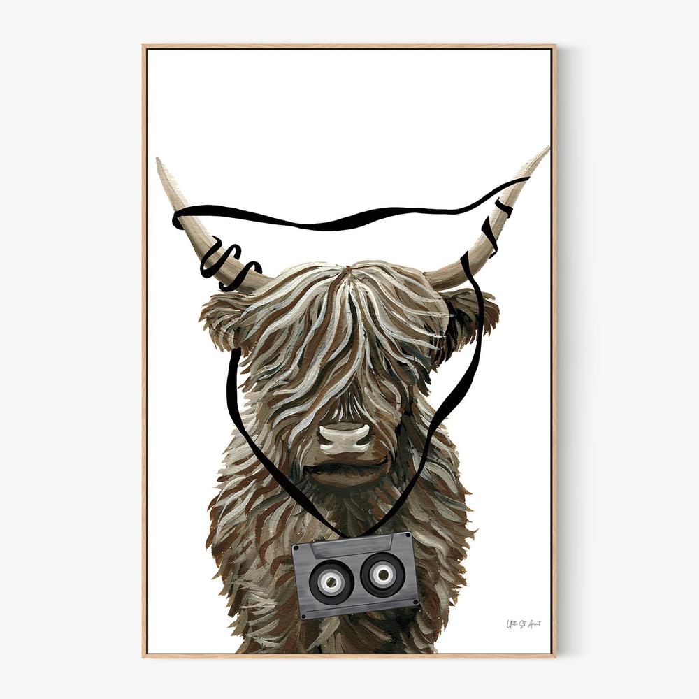 Highland Cassette-by-Yvette St. Amant-wall-art-print-canvas-poster-framed-Gioia