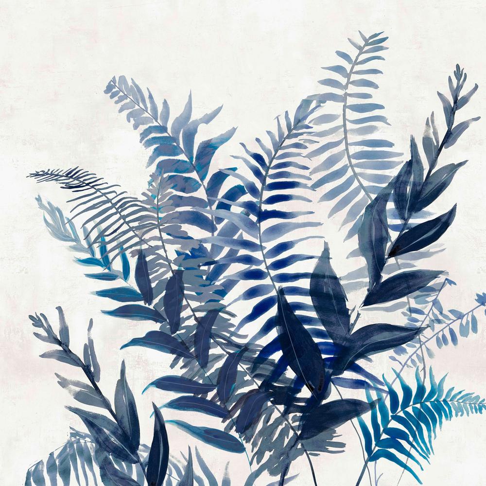 Indigo Canopy, Style A & B, Set Of 2-by-Jacob Q-wall-art-print-canvas-poster-framed-Gioia