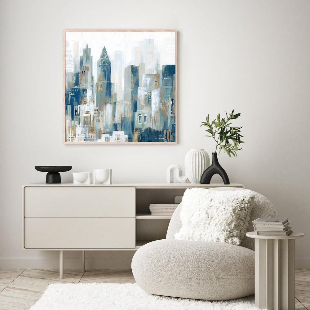 Indigo New York, Style B-by-Lera-wall-art-print-canvas-poster-framed-Gioia