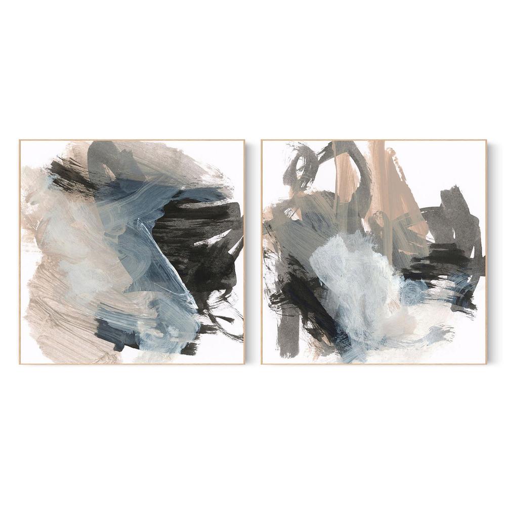 Instinct, Style A & B, Set Of 2-by-Dan Hobday-wall-art-print-canvas-poster-framed-Gioia