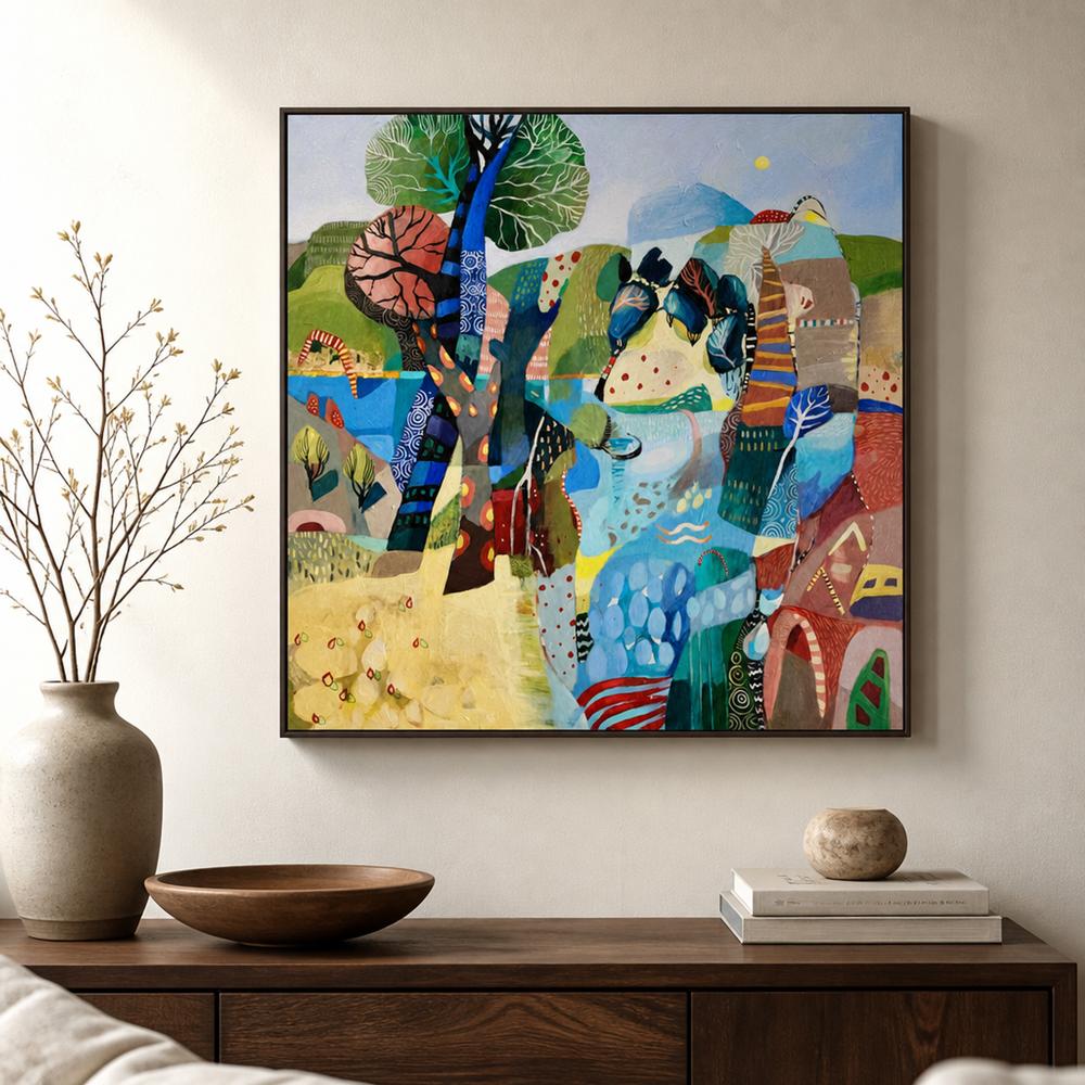 Intertwined-by-Susan Trudinger-wall-art-print-canvas-poster-framed-Gioia