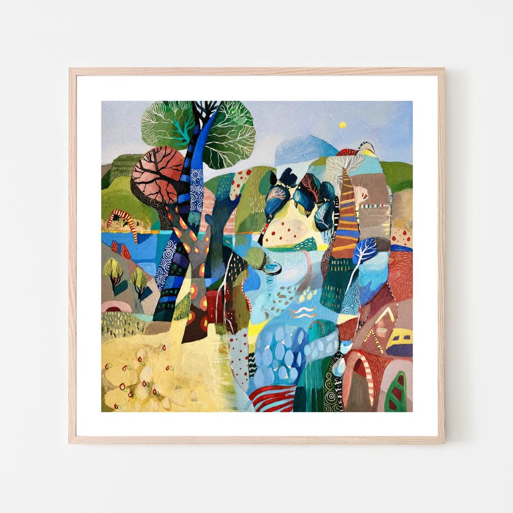 Intertwined-by-Susan Trudinger-wall-art-print-canvas-poster-framed-Gioia