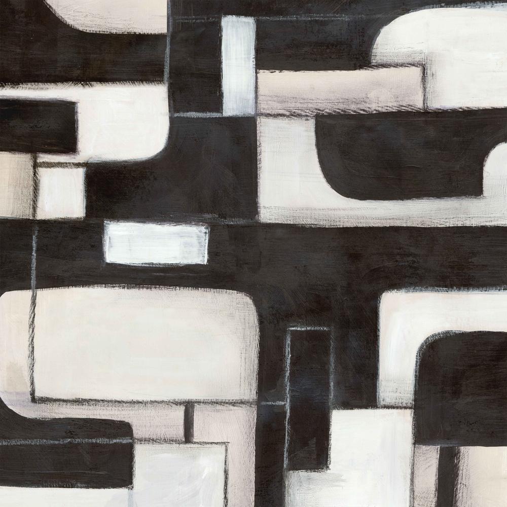 Interwoven Paths in Monochrome, Style A-by-Emma Peal-wall-art-print-canvas-poster-framed-Gioia