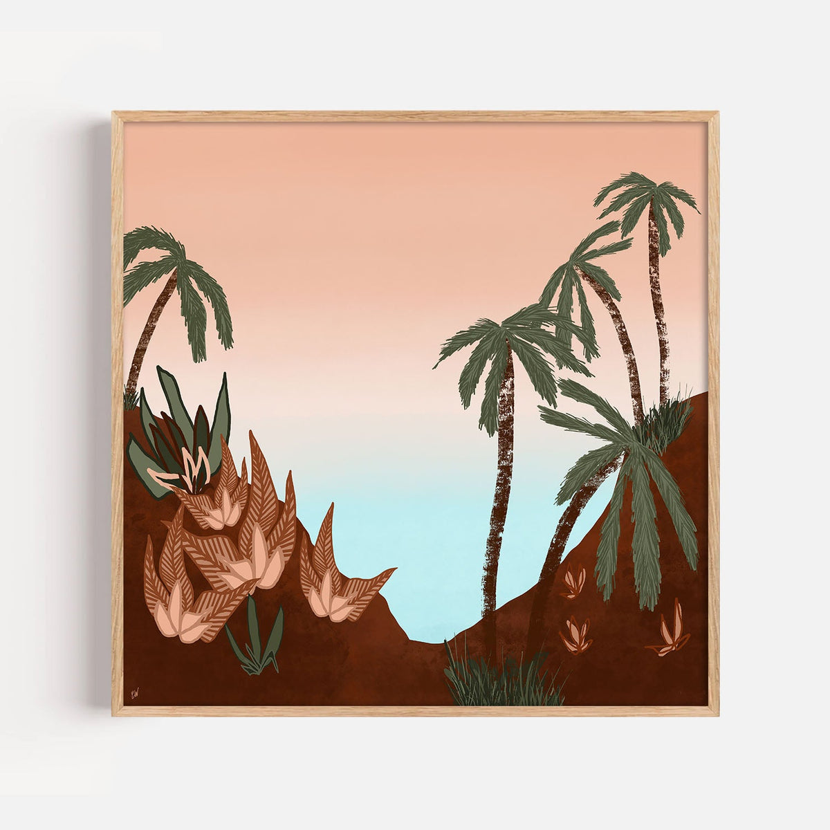 Isle Of Light-by-Carrie Welsh-wall-art-print-canvas-poster-framed-Gioia