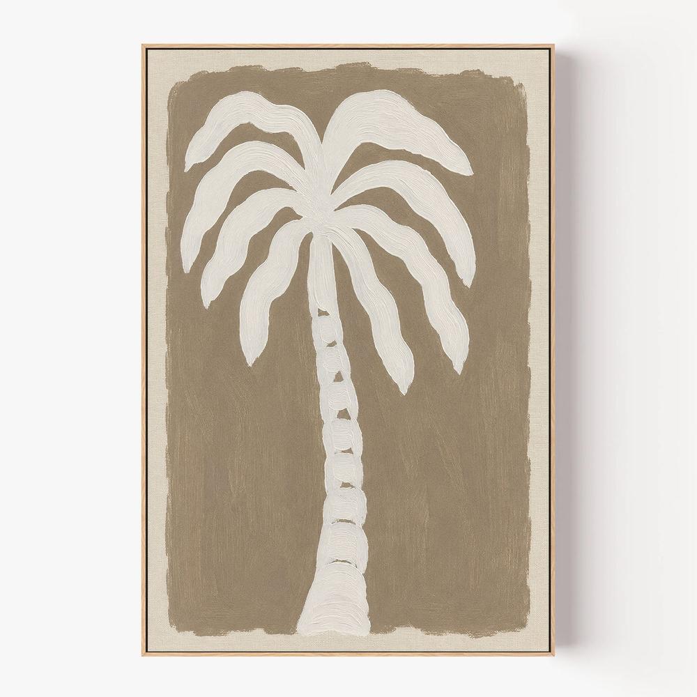 Ivory Palm, Style B-by-Lady Hana-wall-art-print-canvas-poster-framed-Gioia