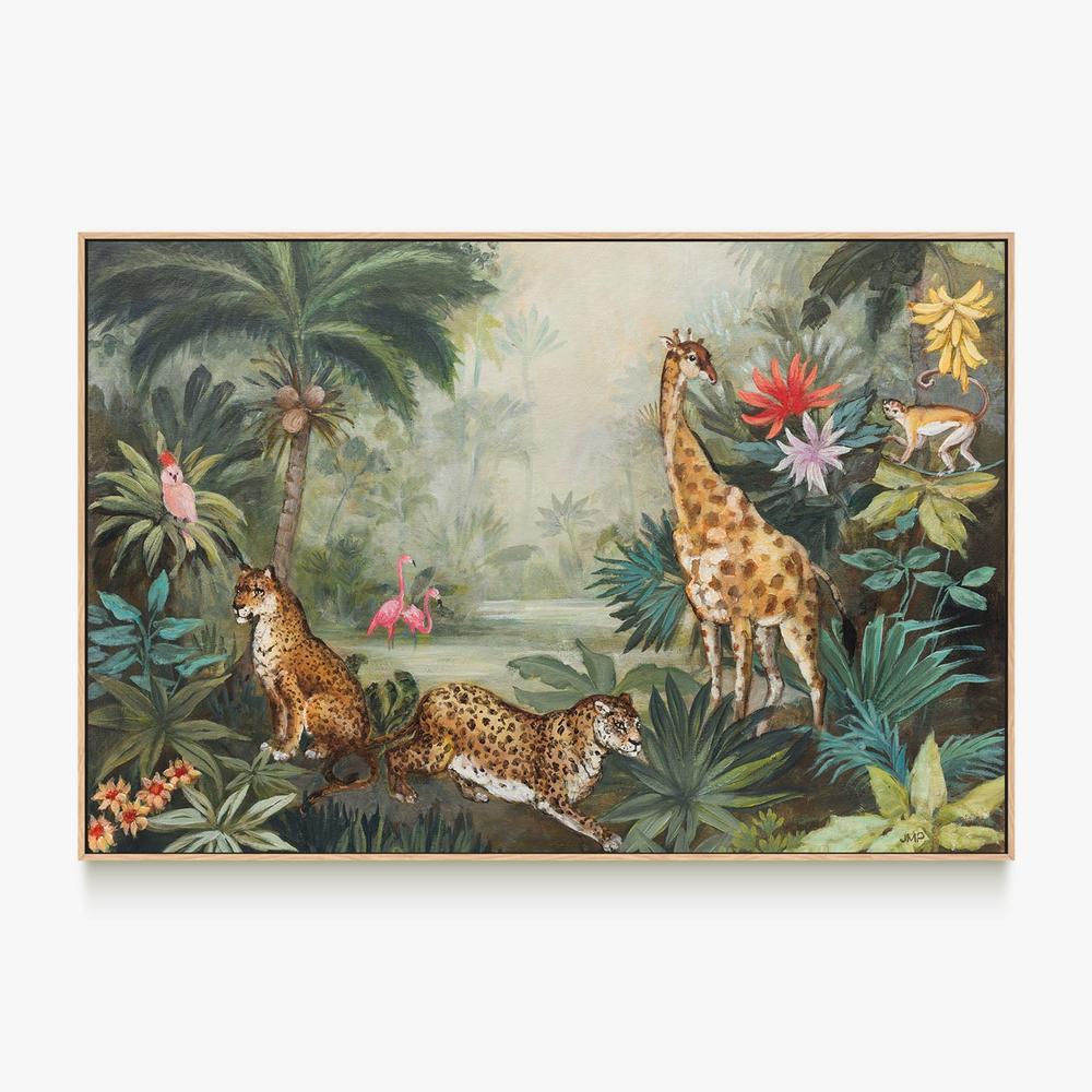 Jungle Life-by-Julia Purinton-wall-art-print-canvas-poster-framed-Gioia