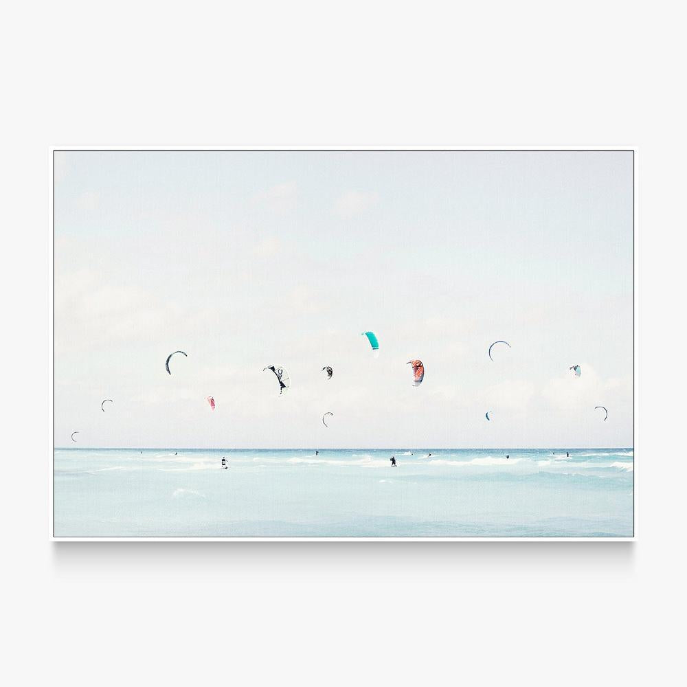 Kite Surfing-by-Gal Pittel-wall-art-print-canvas-poster-framed-Gioia