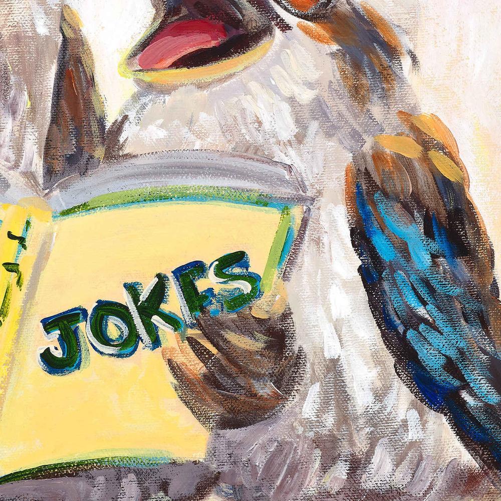 Kookaburra Laugh-by-Meredith Howse-wall-art-print-canvas-poster-framed-Gioia