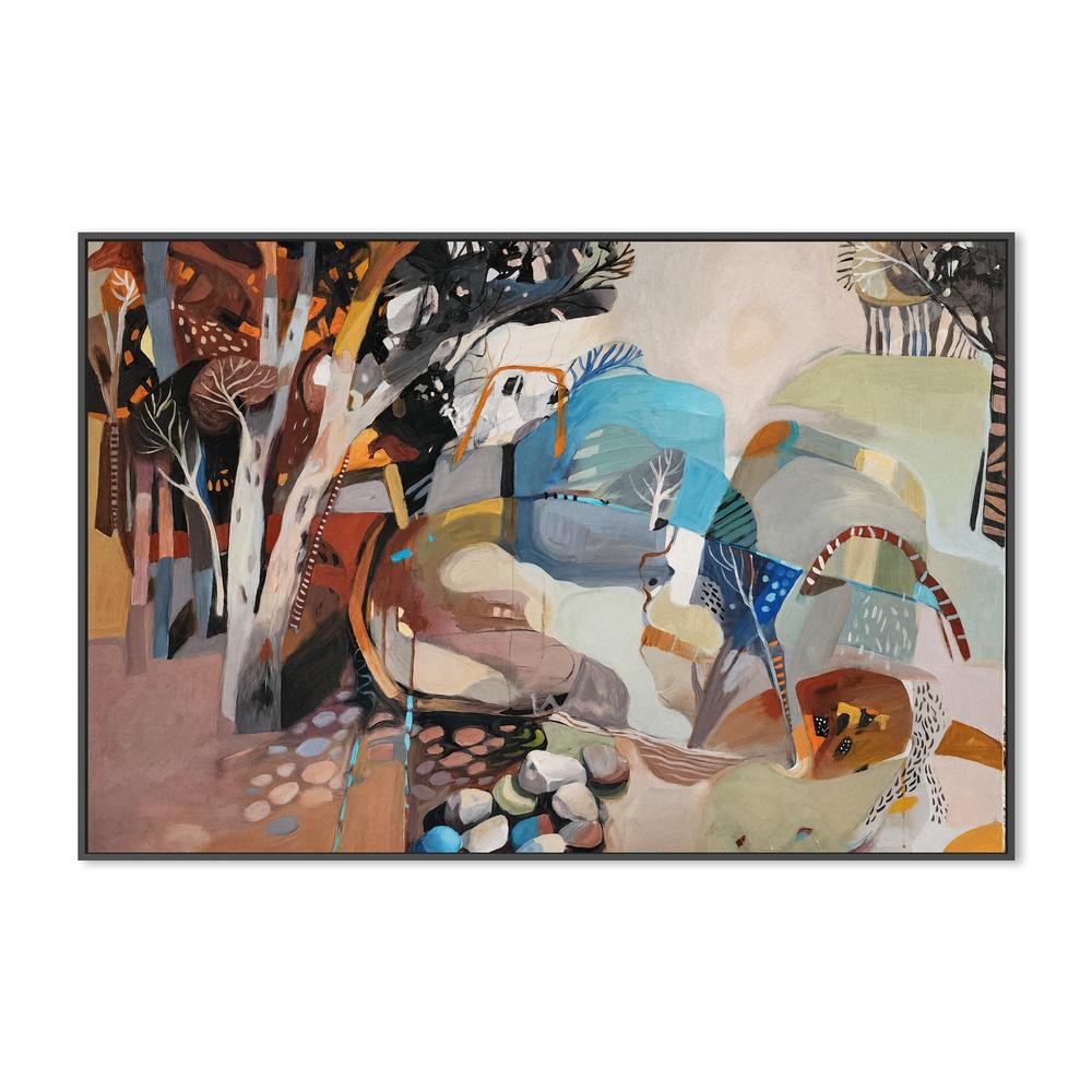 Lakeside Forest-by-Susan Trudinger-wall-art-print-canvas-poster-framed-Gioia