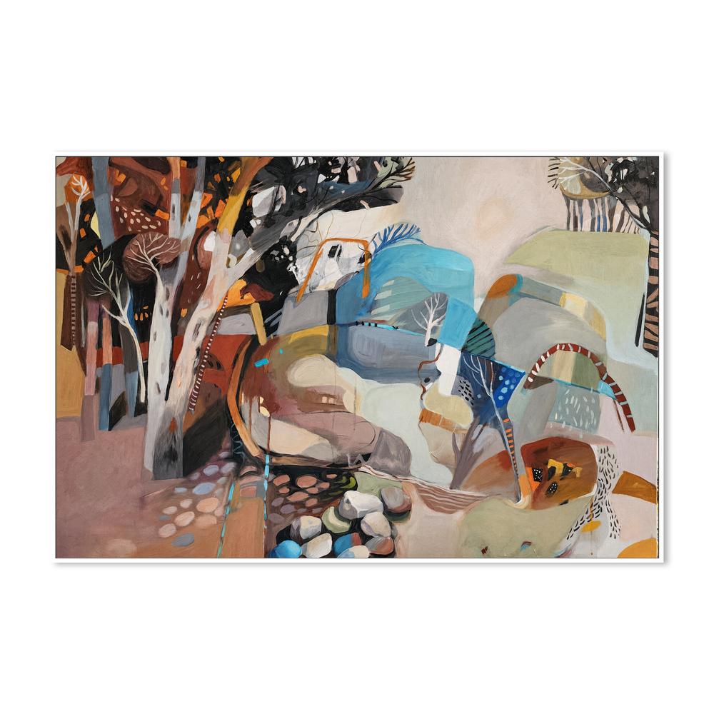 Lakeside Forest-by-Susan Trudinger-wall-art-print-canvas-poster-framed-Gioia