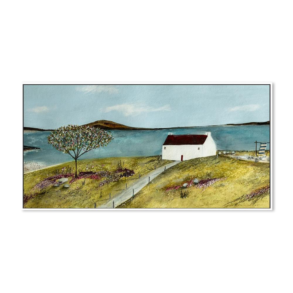 Lakeside View , Style A-by-Louise O'Hara-wall-art-print-canvas-poster-framed-Gioia