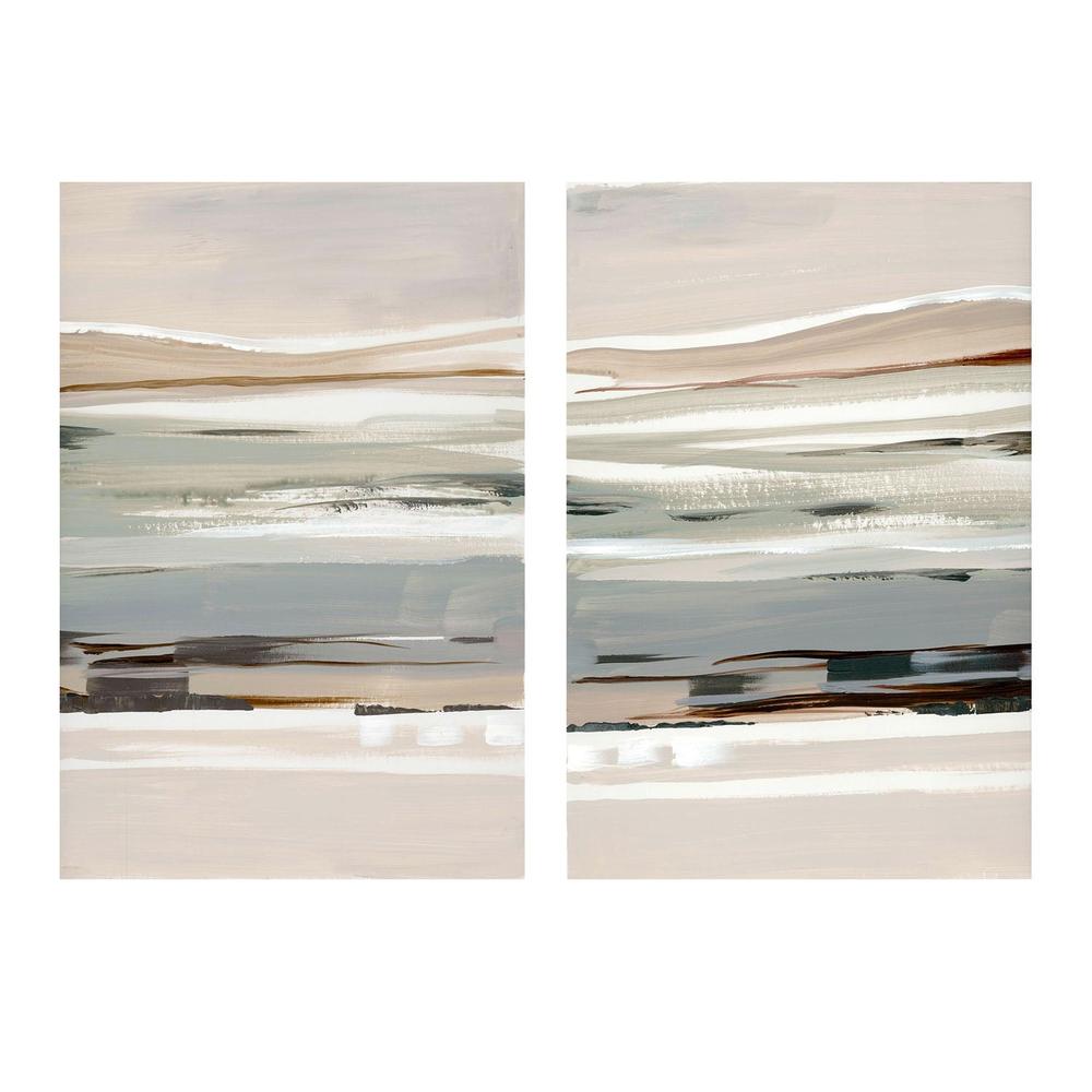 Layers of Earth and Mist, Style A & B, Set Of 2-by-Lera-wall-art-print-canvas-poster-framed-Gioia