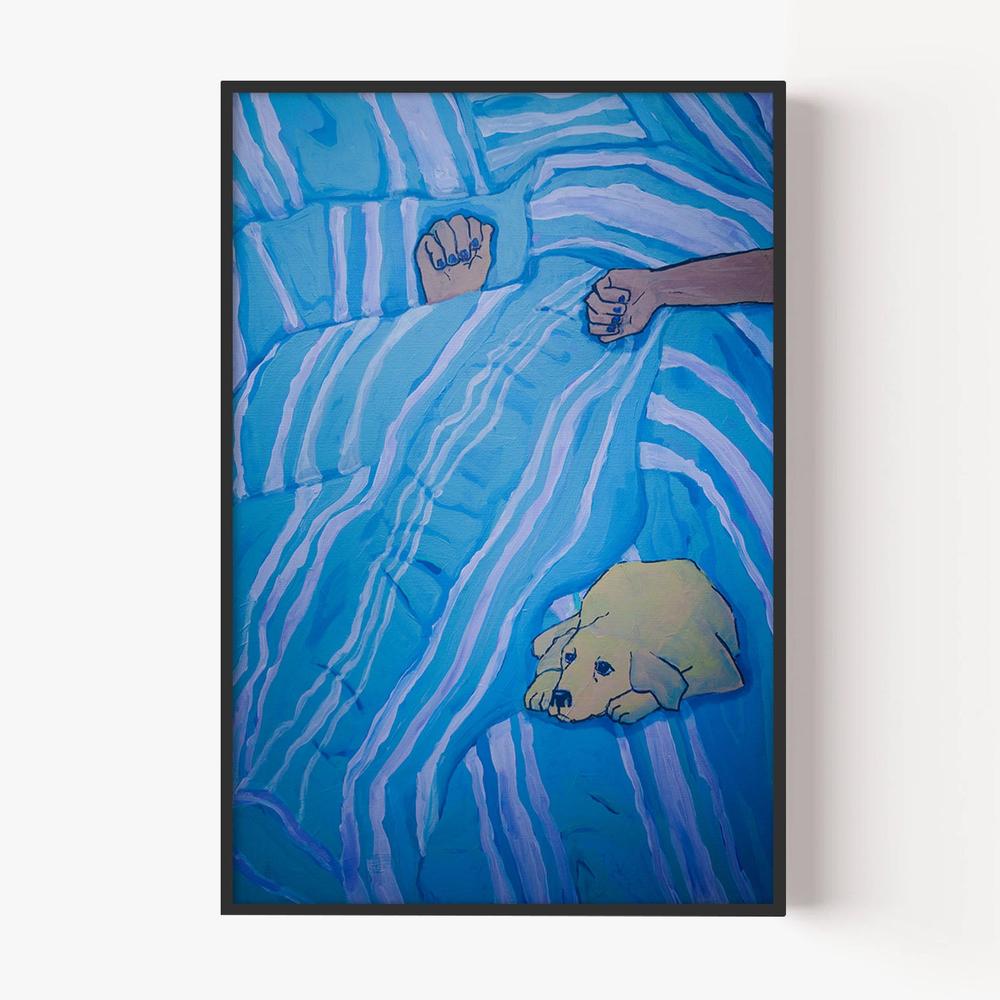 Lazy Day-by-Sam Myers-wall-art-print-canvas-poster-framed-Gioia
