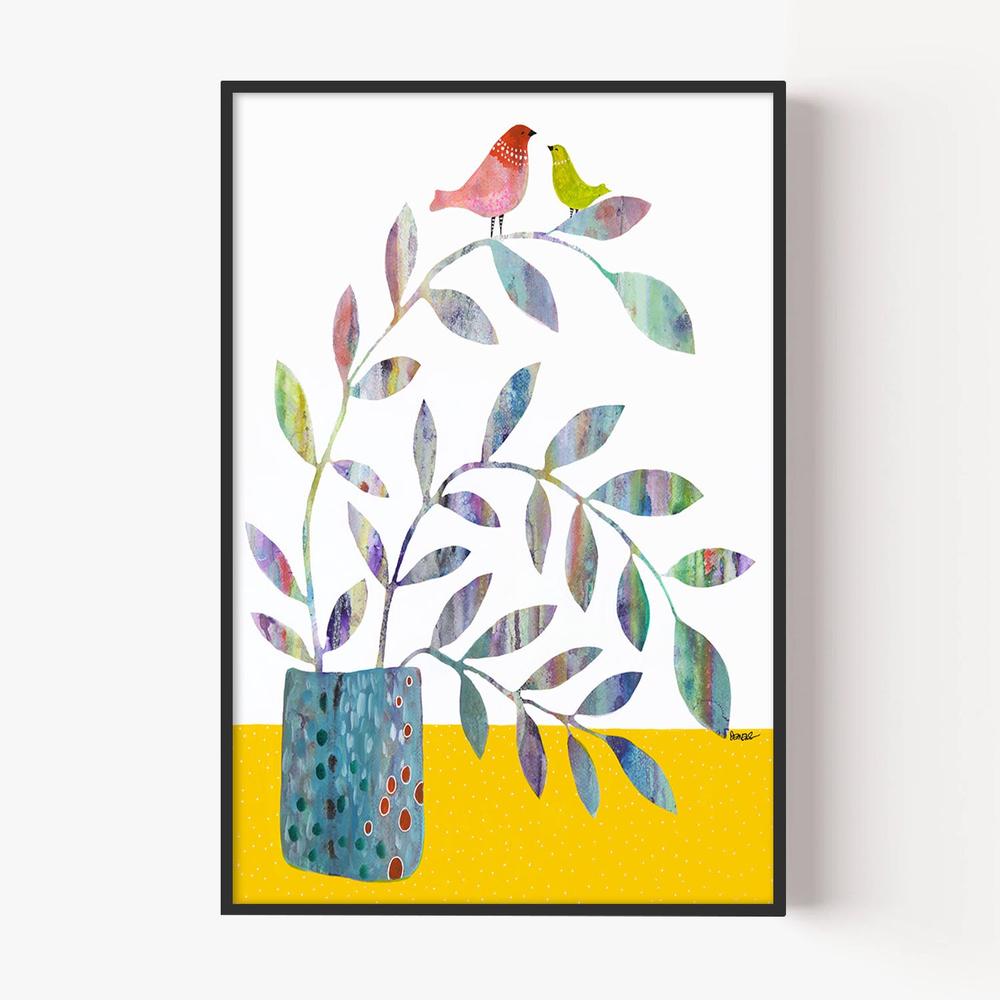le temps partagé-by-Sylvie Demers-wall-art-print-canvas-poster-framed-Gioia
